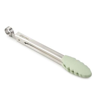 Zeal Silicone Mini Kitchen Tongs Sage Green