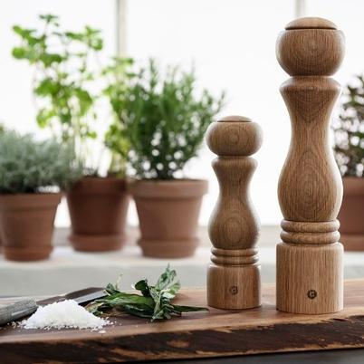 CrushGrind Torino Grinder Oak 20cm
