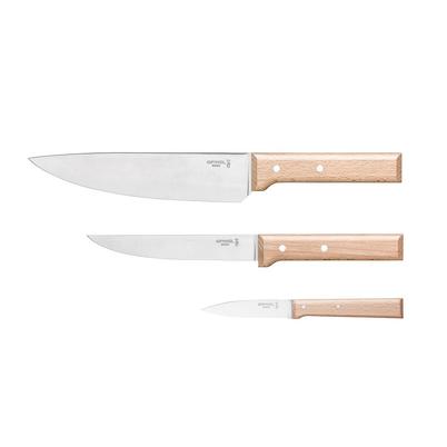 Opinel Trio Parallele Knives Set