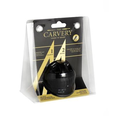 The Carvery Twist N Sharp Black Knife Sharpener