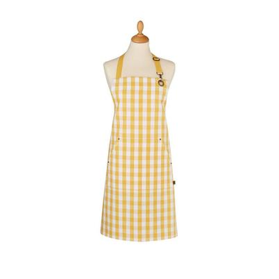 Ulster Weavers Cotton Apron Gingham Yellow