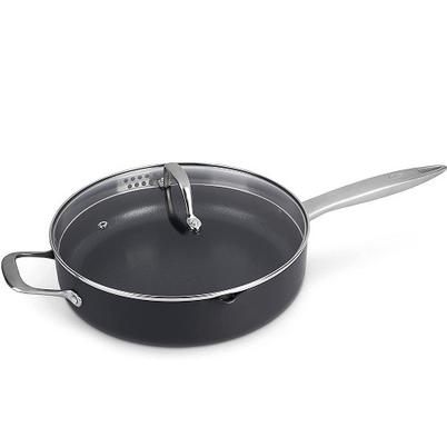 Zyliss Ultimate Pro Non-Stick Saute Pan With Spout & Glass Lid 28cm