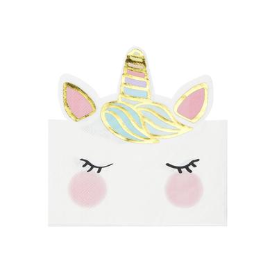 Talking Tables We Heart Unicorns Face Napkins