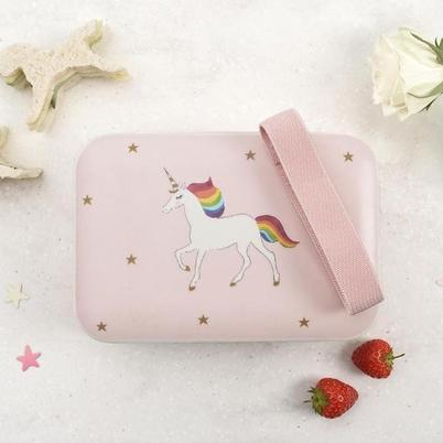 Sophie Allport Unicorn Kid's Bamboo Lunch Box