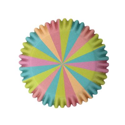 PME 30 Standard Foil Cupcake Cases Unicorn Colours