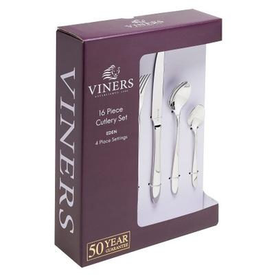 Viners Eden 16pc Stainless Steel Cutlery Set