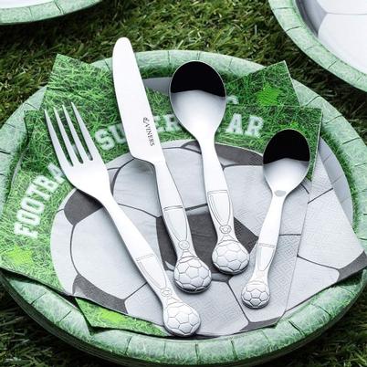 Viners On The Ball 4pc Kids Cutlery Set