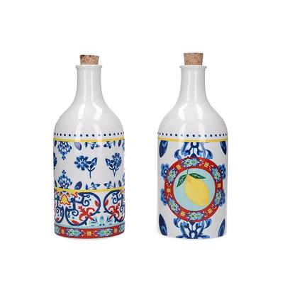 KitchenCraft World of Flavours Ceramic Oil & Vinegar Bottle Set