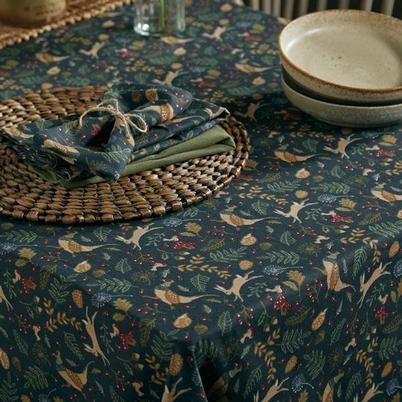 Walton & Co Enchanted Forest Tablecloth 130x180cm