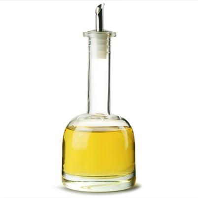 World Foods Long Neck Glass Oil Drizzler