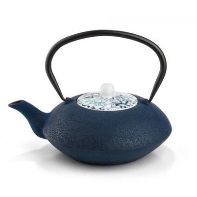 Bredemeijer Yantai Cast Iron Teapot Dark Blue 1.2L