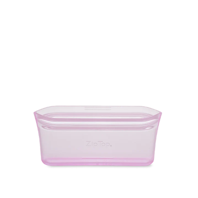 Zip Top Reusable Silicone Bag Lavender