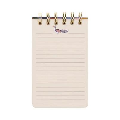 A Dopo Peacock Twin Wire Notepad