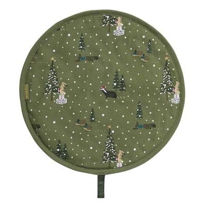 Sophie Allport Festive Forest Circular Hob Cover