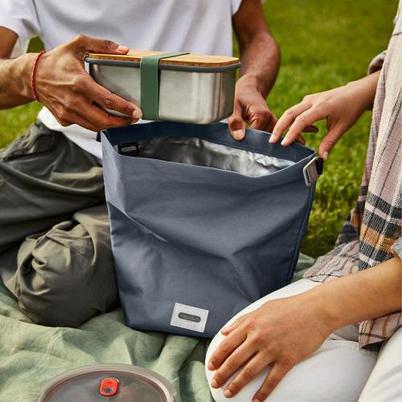 Black & Blum Lunch Bag Black 