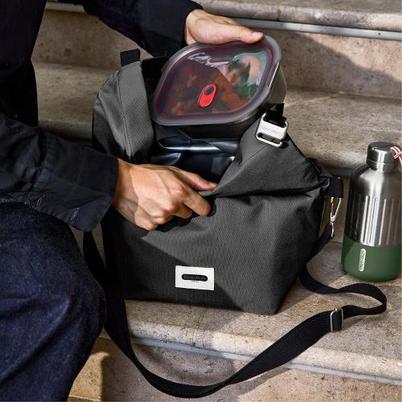 Black & Blum Lunch Bag Large Black 