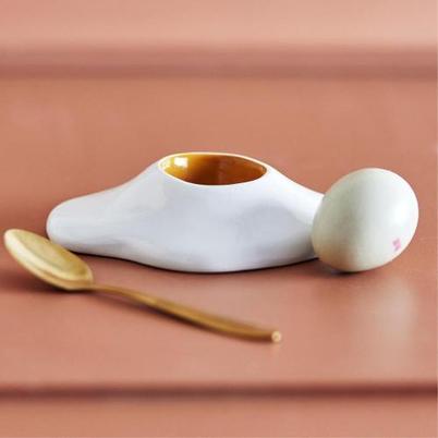 Bloomingville Eggert Egg Cup White Stoneware