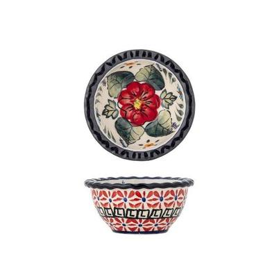 Bloomingville Florist Big Floral Bowl Stoneware