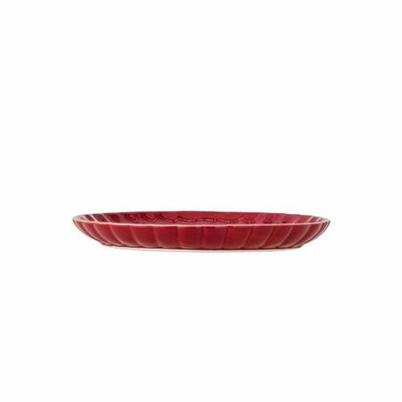 Bloomingville Latina Red Plate Stoneware 20cm