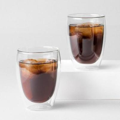 Bodum Pavina Medium Double Wall Glass Set of 2