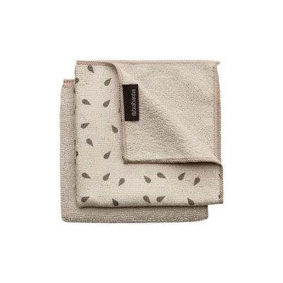 Brabantia Microfibre Dish Cloths Beige Set of 2