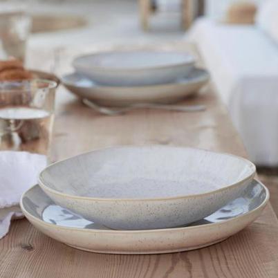 Casafina Eivissa Soup & Pasta Bowl Sand Beige 23cm