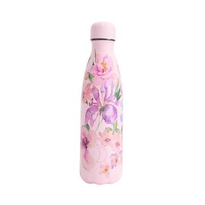 Chilly's 500ml Water Bottle Floral Sorbet Petals