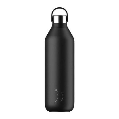 Chilly's Series 2 Water Bottle 1L Black Abyss