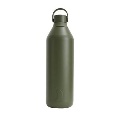 Chilly's Series 3 Water Bottle 1L Cargo Green
