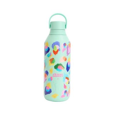 Chilly's x Eleanor Bowmer Leopard Bottle 500ml Mint