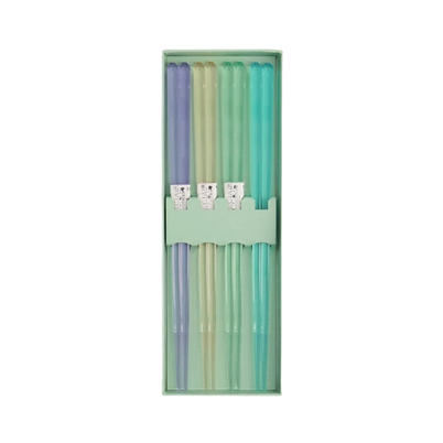 Tokyo Design Studio Acrylic Blue Chopstick Giftset 4