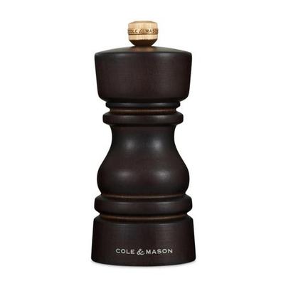 Cole & Mason London Pepper Mill In Stained Wood 130mm