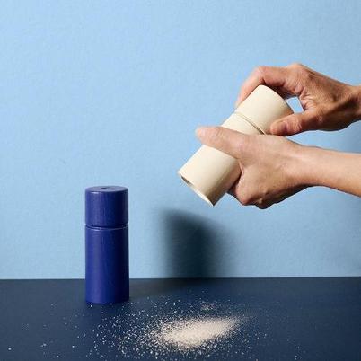 Crushgrind Bergen Salt & Pepper Grinder White Sand 12cm