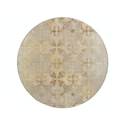 Creative Tops Gold Impressions Pack Of 4 Premium Round Placemats
