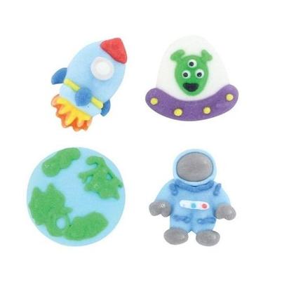 Culpitt Spaceman Sugar Decorations