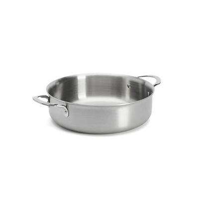 DeBuyer Alchimy Stainless Steel Saute Pan 28cm