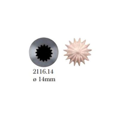 de Buyer Inox Petit Four Star Nozzles 