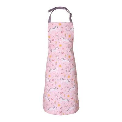 Dexam Children's Water Resistant Apron Unicorn Pink