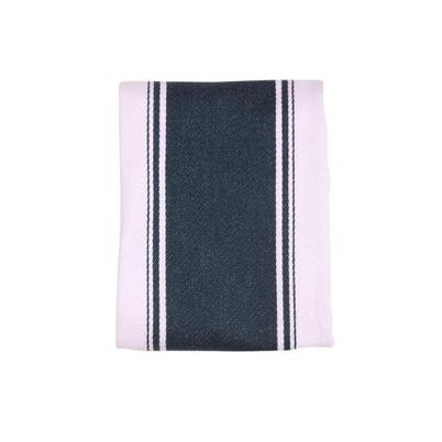 Dexam Love Colour Striped Tea Towel Ink Blue