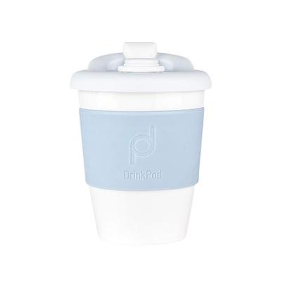 DrinkPod Reusable Coffee Cup 340ml Winter White