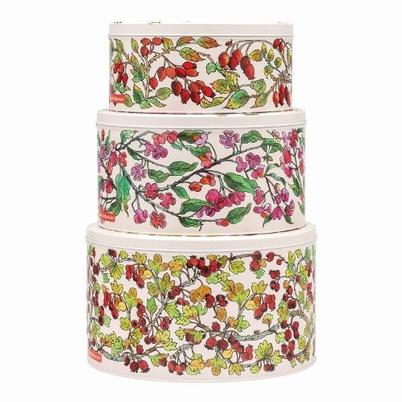 Emma Bridgewater Birds In The Hedgerow Round Cake Tin Large