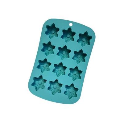 Eddingtons Festive Mold Snowflake Silicone Tray 12 Cup