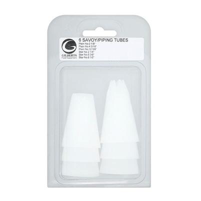 Eddingtons Savoy Piping Tubes 6pk