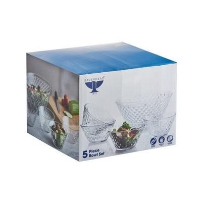 Essentials Jewel 5 Piece Bowl Set 