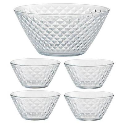 Essentials Jewel 5 Piece Bowl Set 
