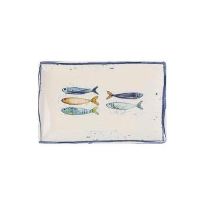 Fish Elite Rectangular Plate 20x13cm