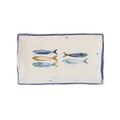 Fish Elite Rectangular Serving Plate 25x15cm
