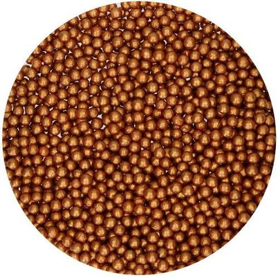 FunCakes Soft Pearls Small Bronze Gold 70 g