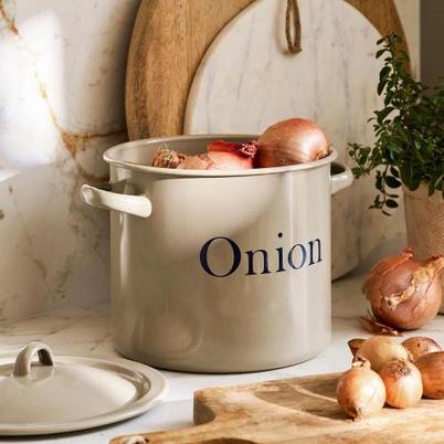 Garden Trading Enamel Onion Store Truffle