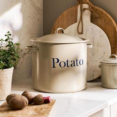 Garden Trading Enamel Potato Store Truffle